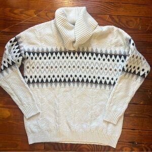Winter turtleneck sweater